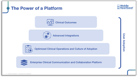 Webinar screenshot - power of platform